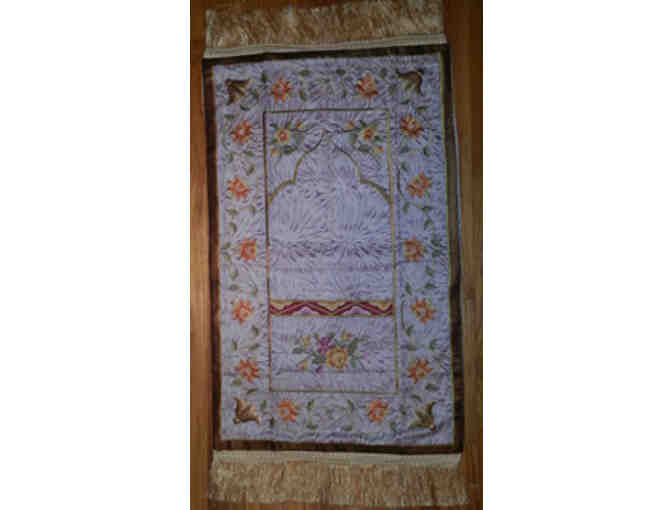 Full Size Embroidered Travel Prayer Rug