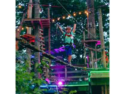 2 Aerial Park Gift Passes to The Adventure Park at Sandy Spring Friends School