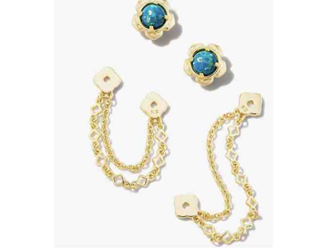 Kendra Scott: Elisa Gold Pendant Necklace in Opalite