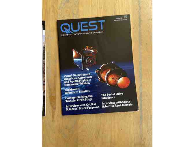 Quest Magazine Subscription + 4 Back Issues
