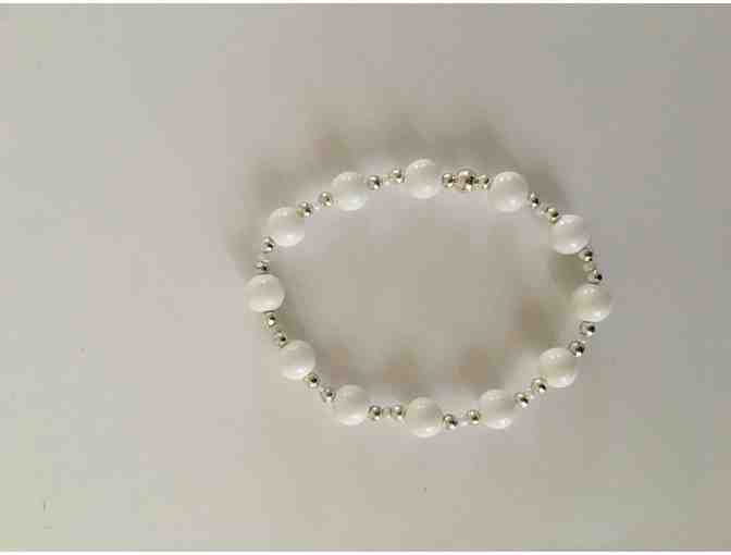 White Bracelet Set by Franchi Torchia