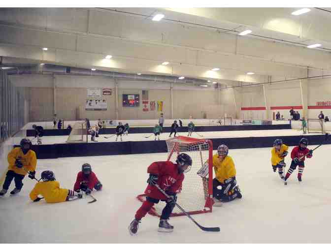 A week of Hockey Camp at the Westchester Skating Academy