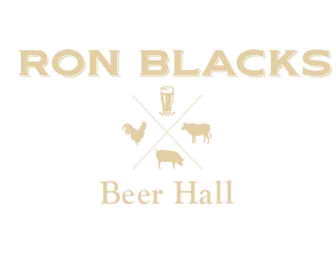 A $50 gift certificate to Ron Black's Beer Hall in White Plains
