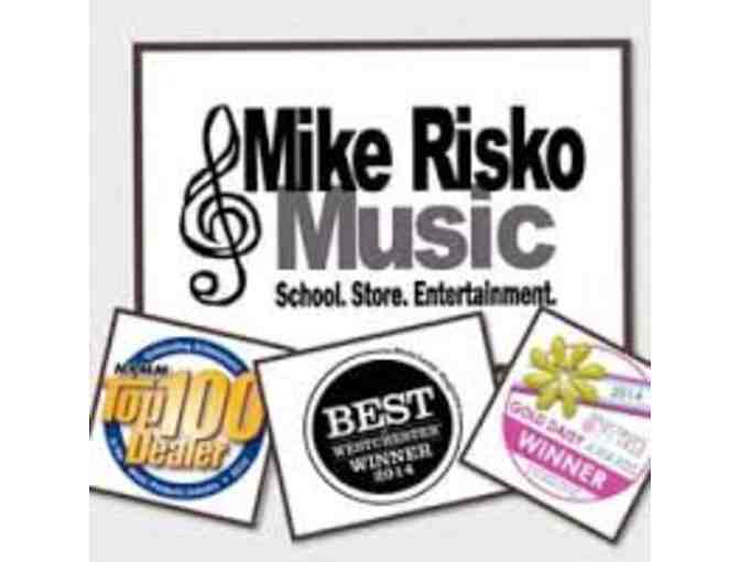 A Rock Star Birthday Party at Mike Risko Music