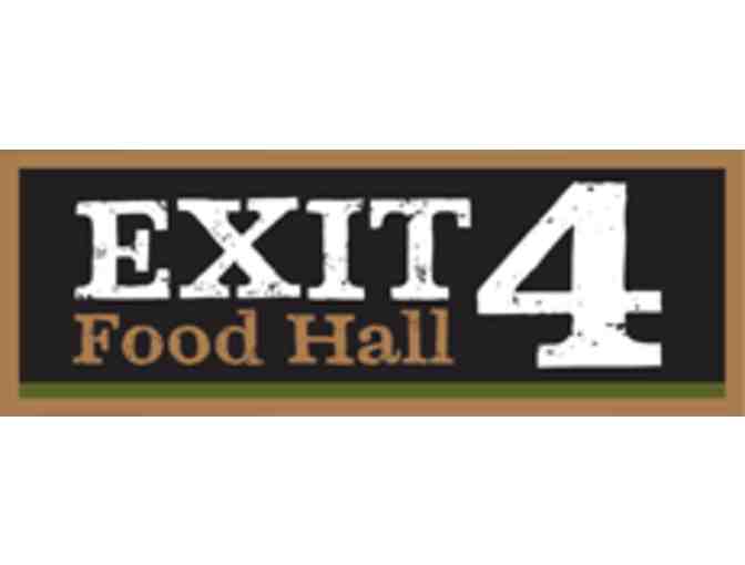 A $40 gift certificate for Exit 4 Food Hall