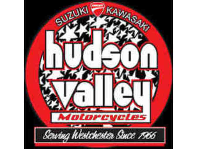 A $50 gift certificate for Hudson Valley Motorcycles