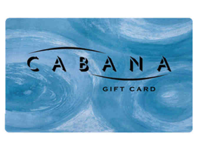 Cabana - $50 Gift Certificate