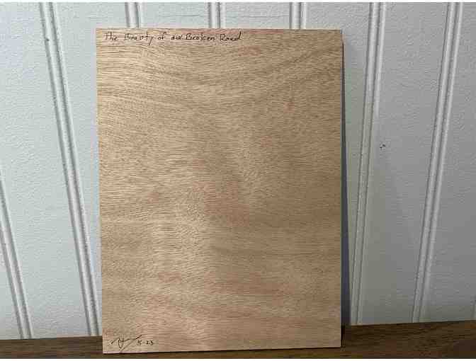 The Beauty of Our Broken Road Painting--Handmade!