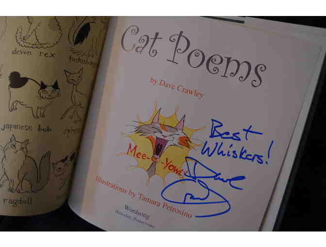 Autographed Book: Dave Crawley's 'Cat Poems'