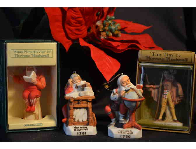 Gorham Collectible Norman Rockwell Ornaments