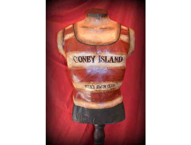 Vintage Coney Island Men's Swim Club Mannequin
