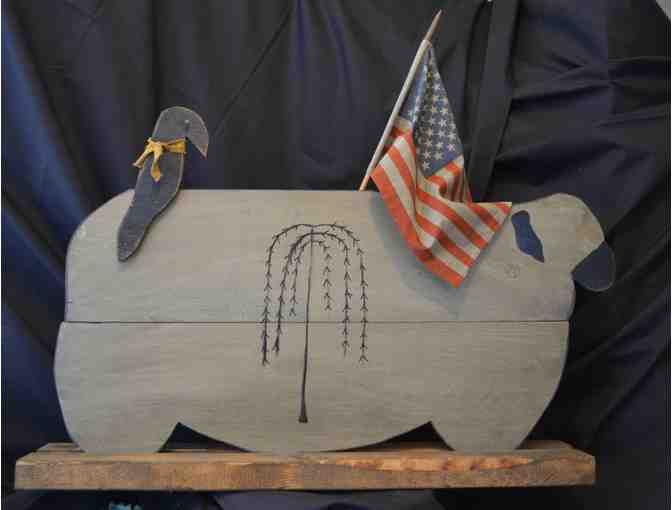 Americana Sheep . . . Handcrafted Country Decor