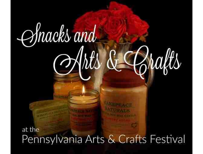 Snacks and Arts & Crafts for Two  . . .at the PA Labor Day Festival