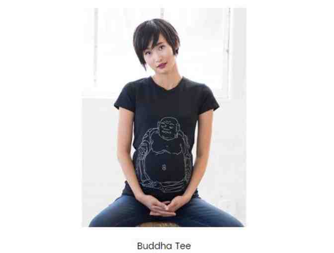 $50 Gift Card for Mom's The Word and a Maternity Buddha Tee