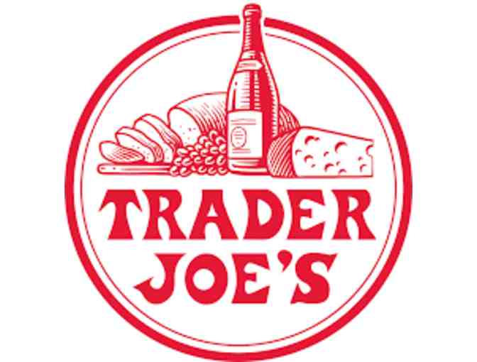 A bag full of groceries from Trader Joe's