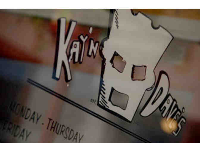Kay N' Dave's Cantinas - $10 gift certificate