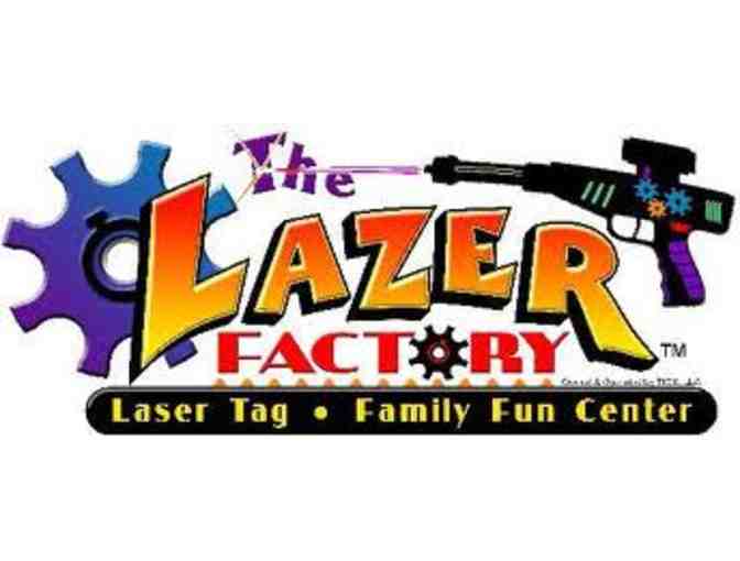 Lazer Tag Game for You and Three Friends at The Lazer Factory