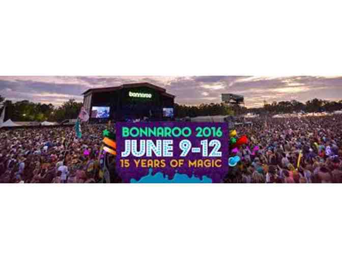 BONNAROO MUSIC FESTIVAL  - Two (2) VIP Tickets!