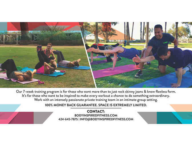 One 7-Week Body Inspired Fitness Camp Session