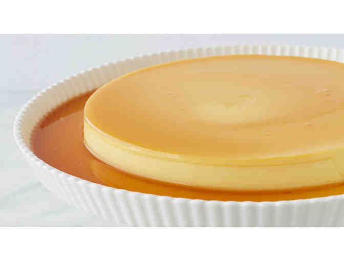 Three Homemade Flans