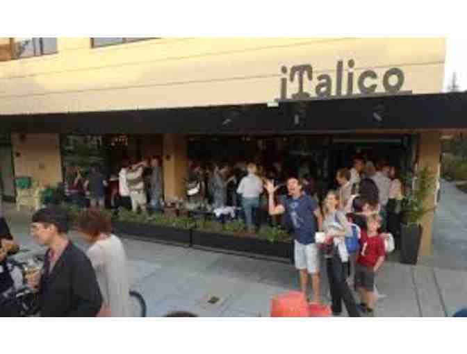Italico Restaurant - $100 Gift Card