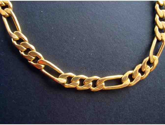 Gold-Tone Link Chain Necklace
