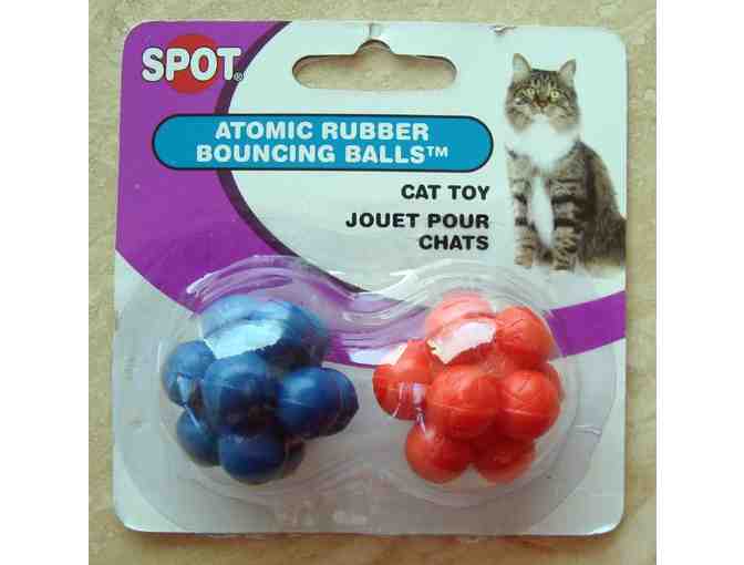 Atomic Rubber Bouncing Balls
