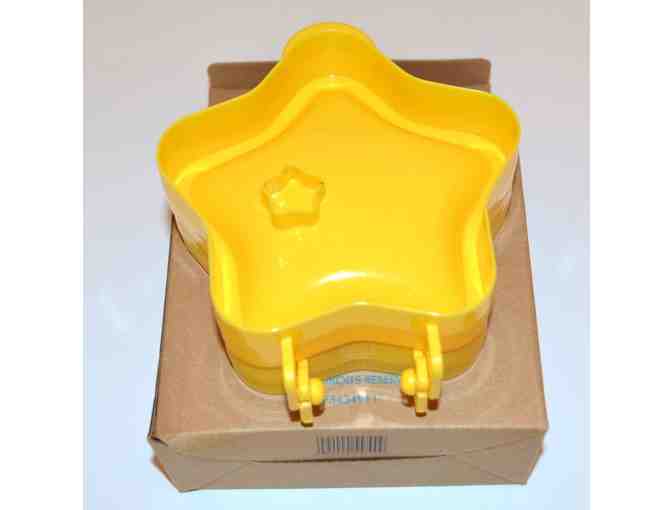 Yellow Star-Shaped Pocket Pie Mold Avon