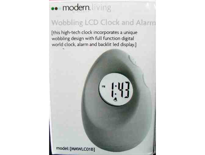 Wobbling LED Clock and Alarm -- New