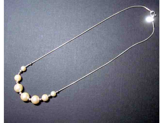 Choker Pearl Necklace by Monet -- Vintage