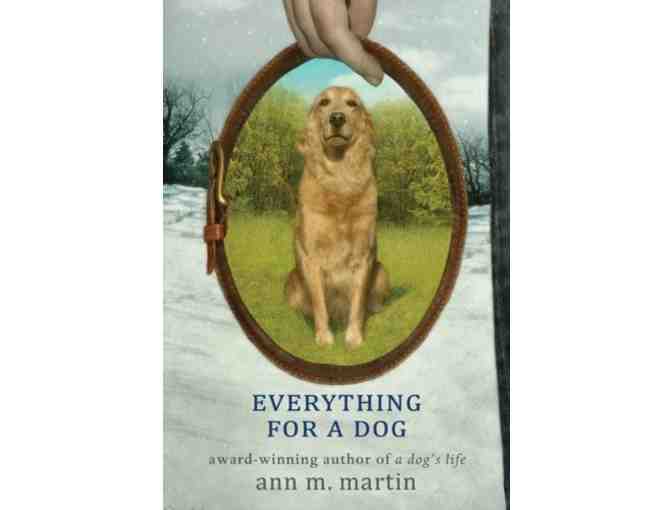 'Everything for a Dog' by Ann M. Martin -- Signed -- New