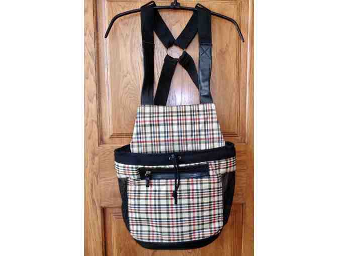 Plaid Pet Pouch -- Never Used