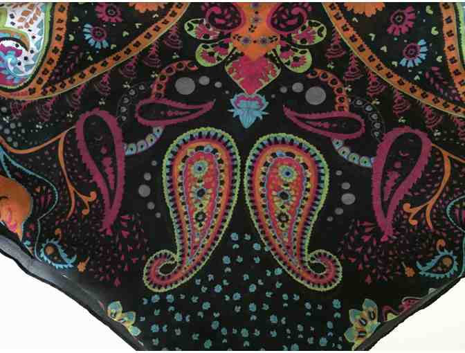 Colorful Paisley Scarf - Pre-owned