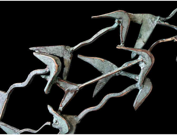 Open Sea Clan sculpture by Carlos Avila