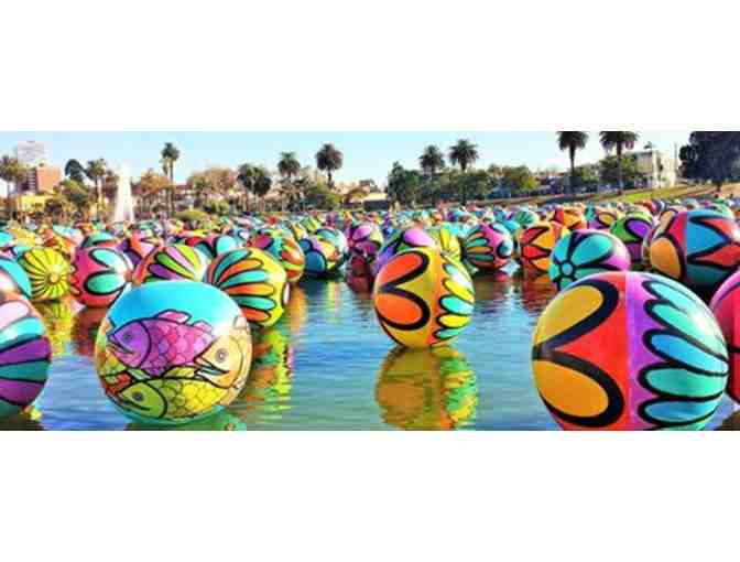 The Spheres at MacArthur Park Portraits of Hope Fish