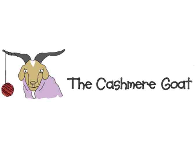 Basket of Yarn & Patterns from Cashmere Goat