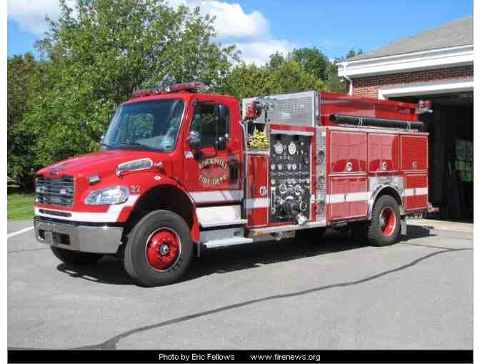 Child's Fire Truck Ride to School - Rockport Fire Department