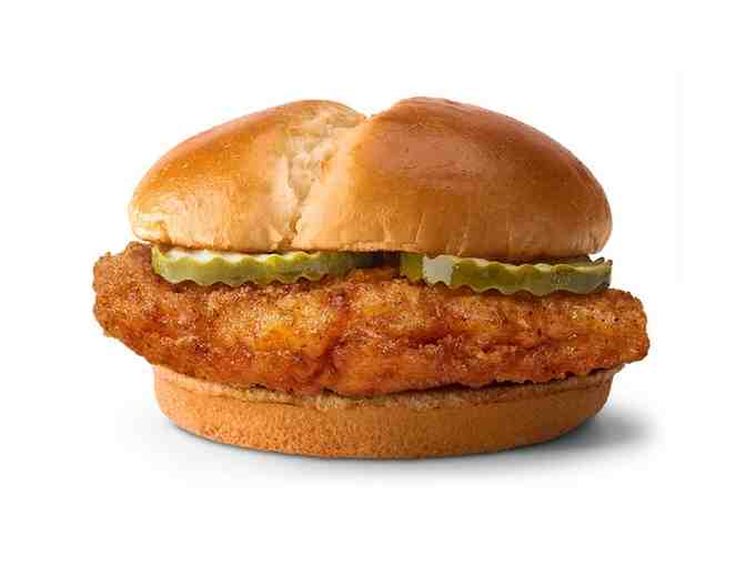 McDonald's Spicy, Deluxe or Crispy Chicken Sandwich - 4 Gift Cards #1