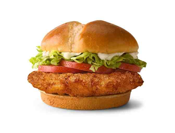 McDonald's Spicy, Deluxe or Crispy Chicken Sandwich - 4 Gift Cards #1