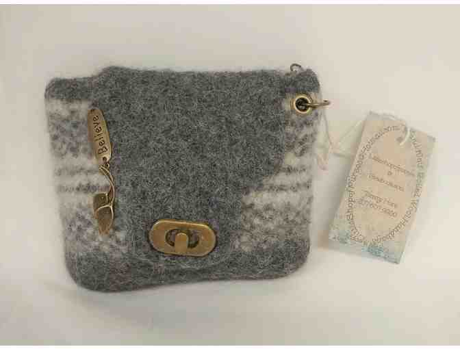 Purse - Alpaca and Boiled Wool