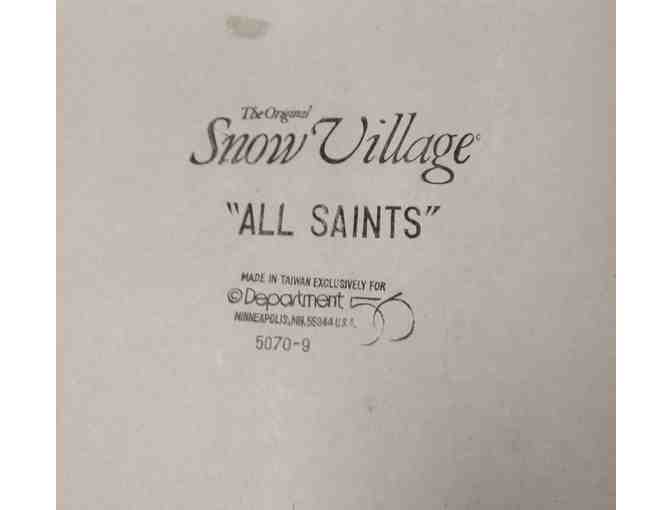 Department 56 Snow Village 'All Saints'
