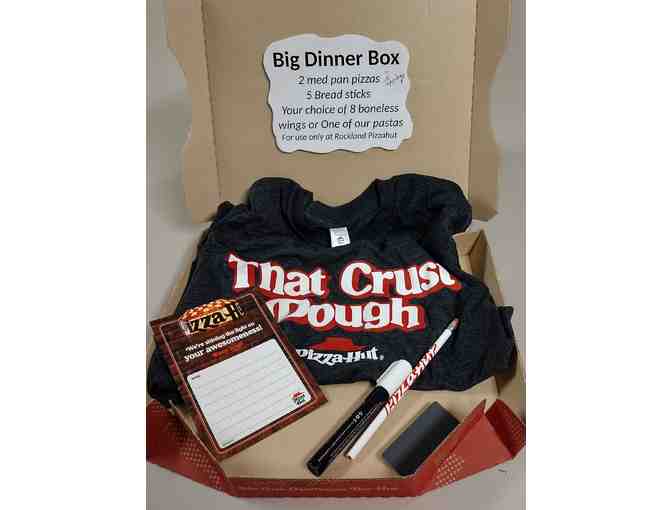 Pizza Hut Dinner Box & T-Shirt