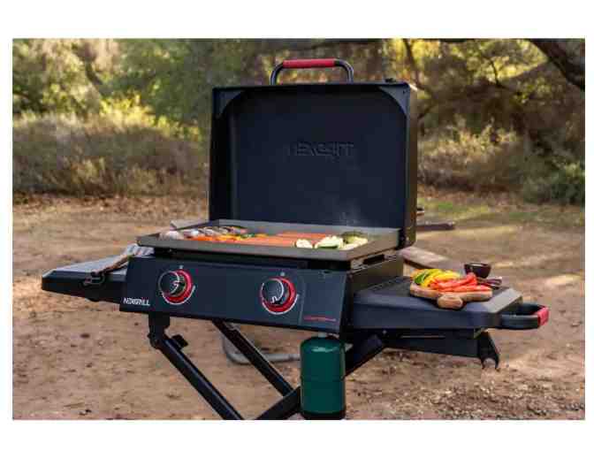 Gas Griddle - Portable and Collapsible