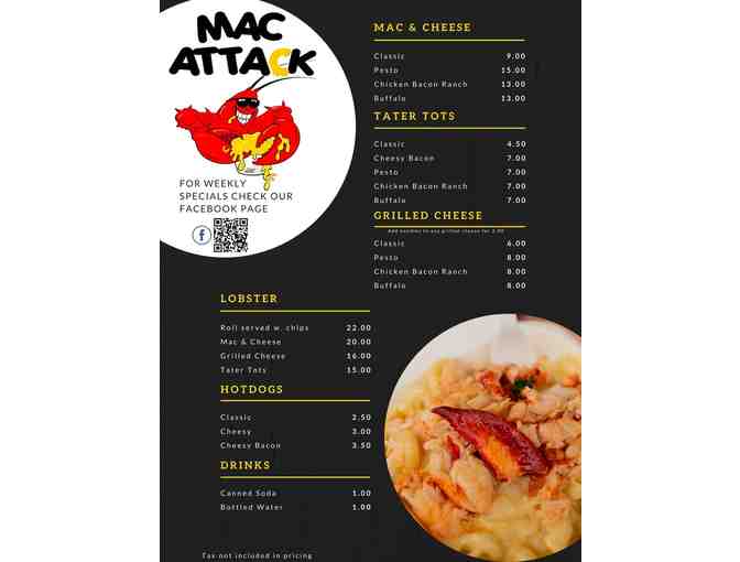 Mac Attack Food Truck - $50Gift Certificate