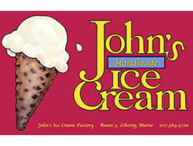 John's Ice Cream $25 Gift Certificate - Photo 1