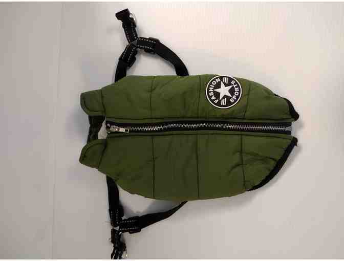 Dog Coat - Olive green