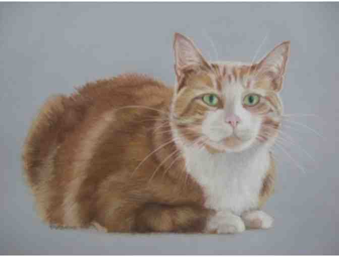 Portrait of YOUR pet in acrylics by artist Gail Fairbanks
