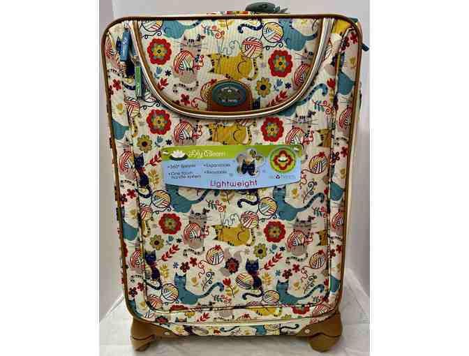 Lily Bloom Furry Friends Spinner Suitcase