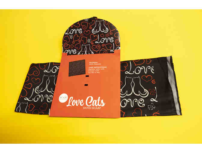 Cat Paws Market Tote and Scarf