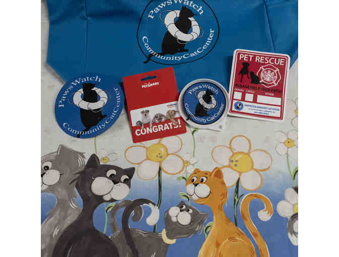 PawsWatch Goodies and PetSmart Gift Card